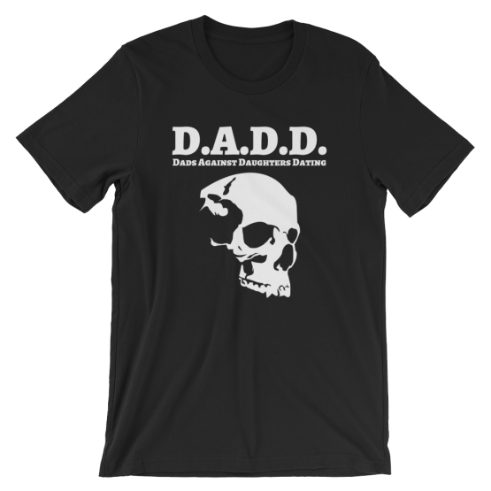 Dads Against Daughters Dating Black T-Shirt
