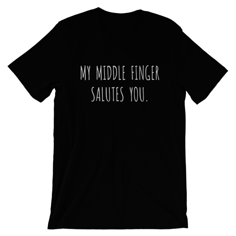 My Middle Finger Salutes You übersetzung