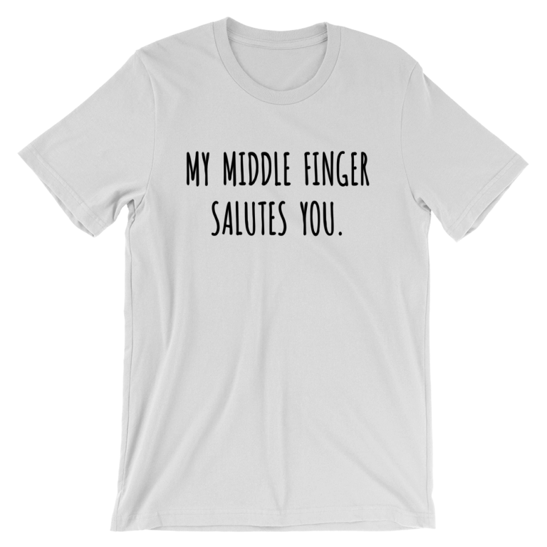 My Middle Finger Salutes You übersetzung