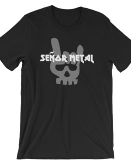 Señor Metal Short Sleeve Jersey Black T-Shirt