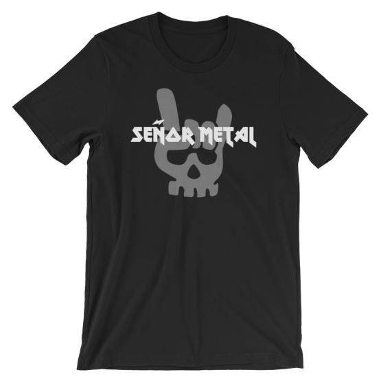 Señor Metal Short Sleeve Jersey Black T-Shirt