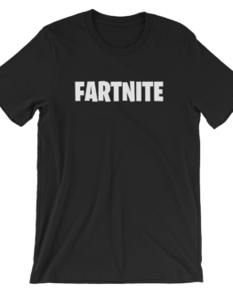 Fartnite Short Sleeve Jersey Black T-Shirt