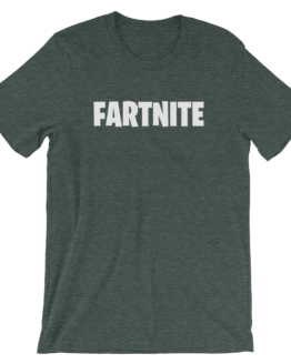 Fartnite Short Sleeve Jersey Green T-Shirt
