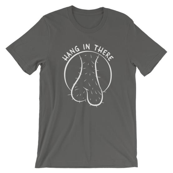 Hang In There Short Sleeve Jersey Asphalt T-Shirt