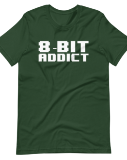 8 Bit Addict Short-Sleeve Unisex T-Shirt Forest