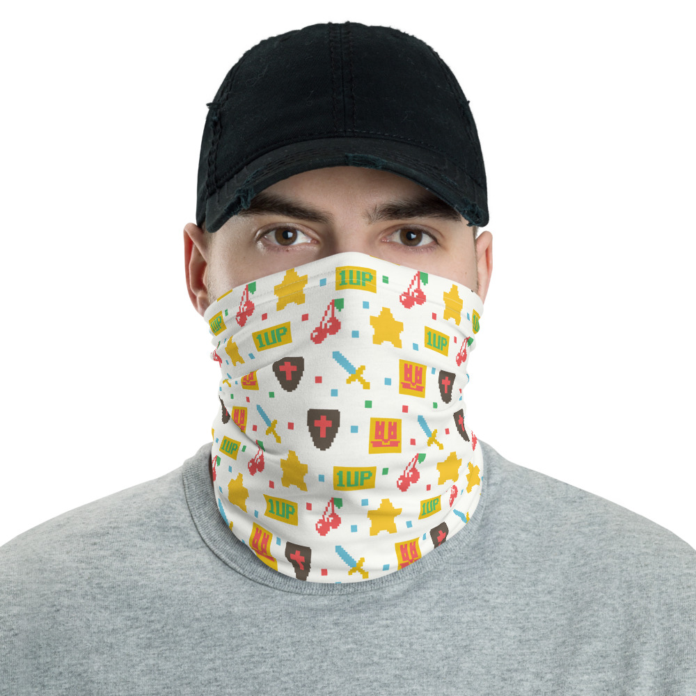 8 Bit Game Neck gaiter | t3hwin.com