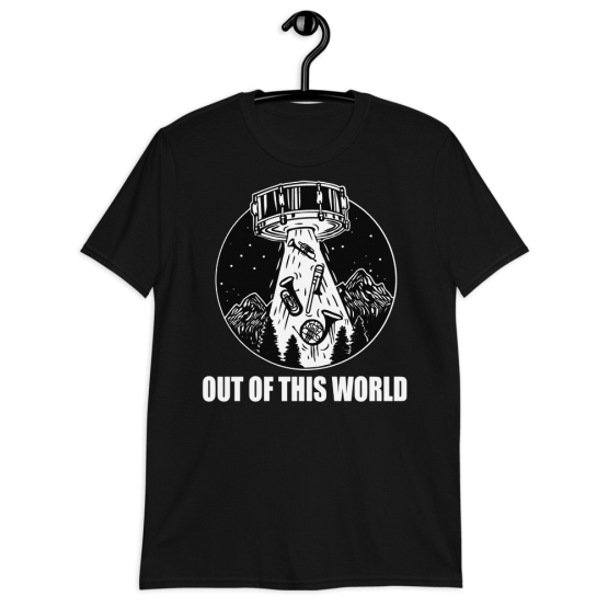 Out Of This World Short-Sleeve Unisex T-Shirt Black