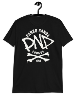 Panku Banda PND PRDGVA 1998 Short-Sleeve Unisex Black T-Shirt