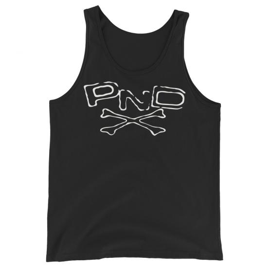 Punk Band PND Logo Unisex Premium Black Tank Top