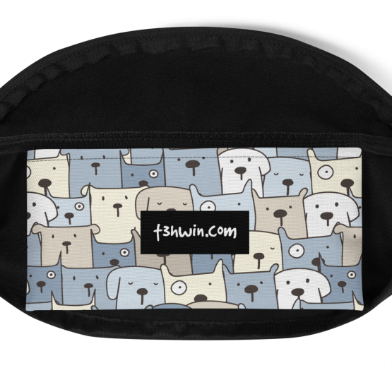 Charming Puppies Fanny Pack Pocket