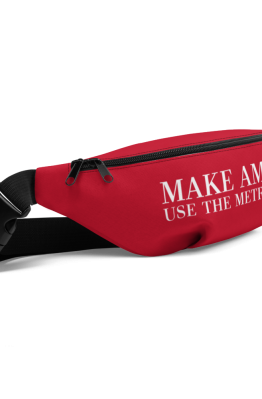 Make America Use The Metric System Fanny Pack Side