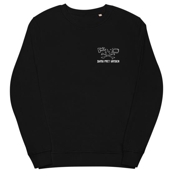 PND Unisex Organic Sweatshirt Front And Back Print