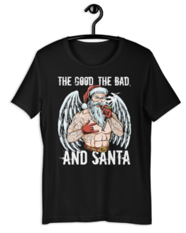 The Good The Bad And Santa Short-Sleeve Unisex T-Shirt