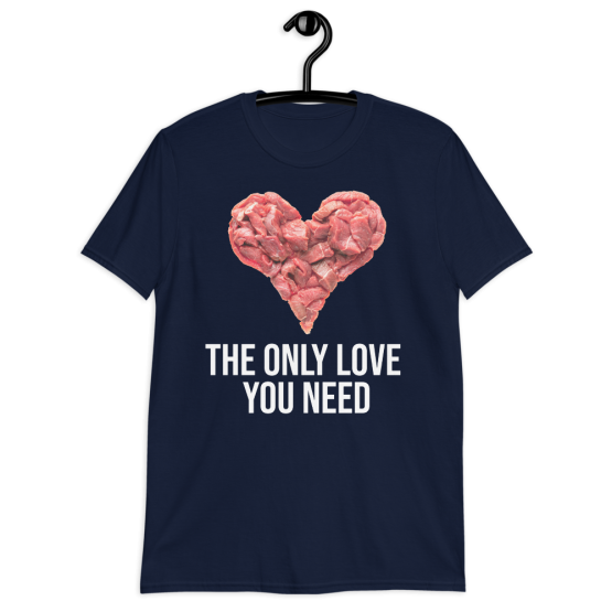 The Only Love You Need Navy T-Shirt