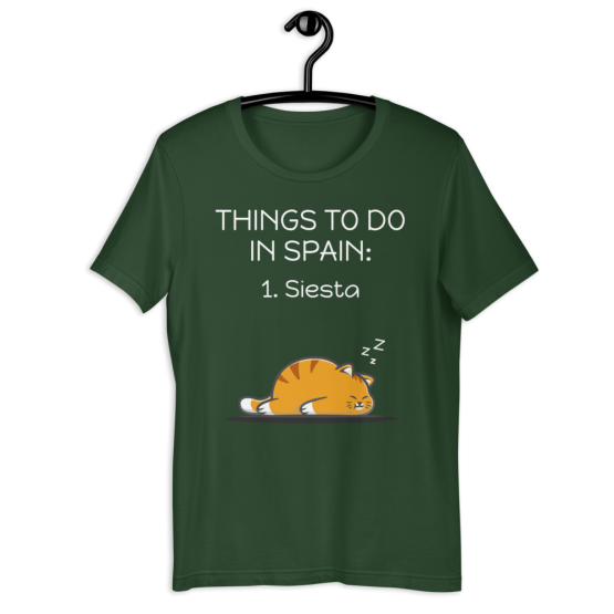 Things To Do In Spain Forest T-Shirt