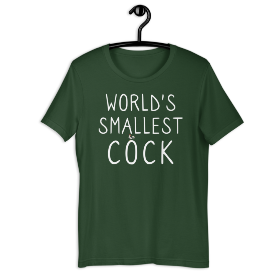 World's Smallest Cock Forest Unisex T-Shirt