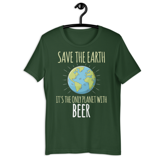 Save The Earth Green T-Shirt