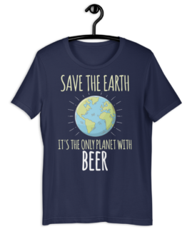 Save The Earth Navy T-Shirt