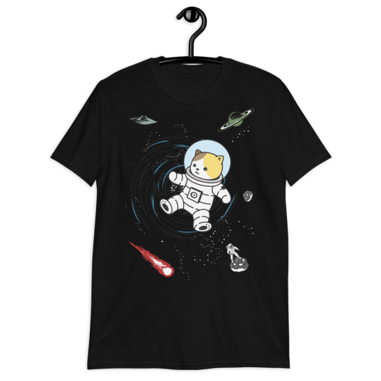 Space Cat Unisex T-Shirt | Astronaut Cat Tee