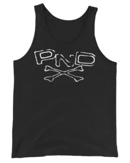 Punk Band PND Logo Unisex Premium Black Tank Top